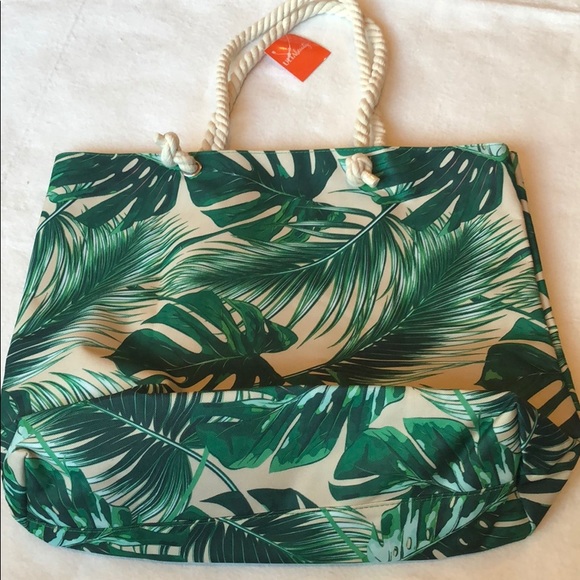 NWT Beach Bag with Double Rope Straps - Picture 7 of 7